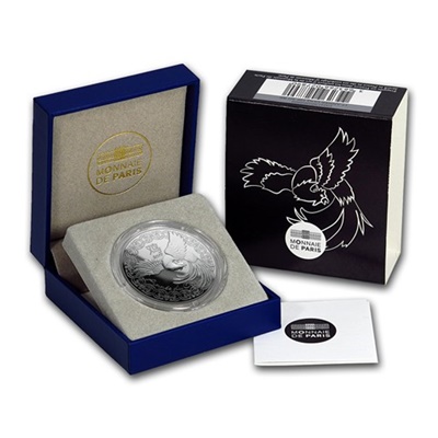 2017 €10 Silver Proof - Year of the ROOSTER - Click Image to Close